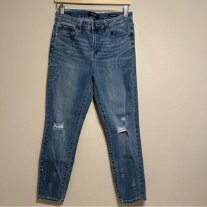 Judy Blue Relaxed Fit Jeans Distressed Splash Stretch‎ Size 31